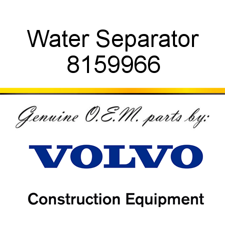 Water Separator 8159966