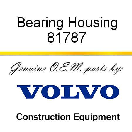 Bearing Housing 81787