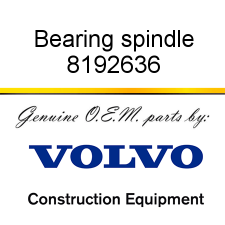 Bearing spindle 8192636