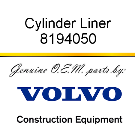 Cylinder Liner 8194050