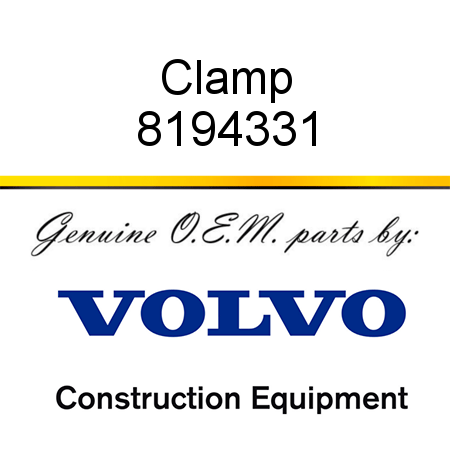 Clamp 8194331