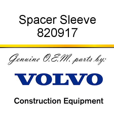 Spacer Sleeve 820917