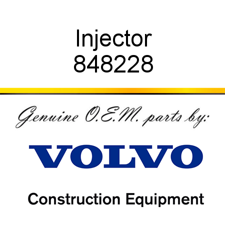 Injector 848228