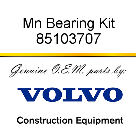 Mn Bearing Kit 85103707