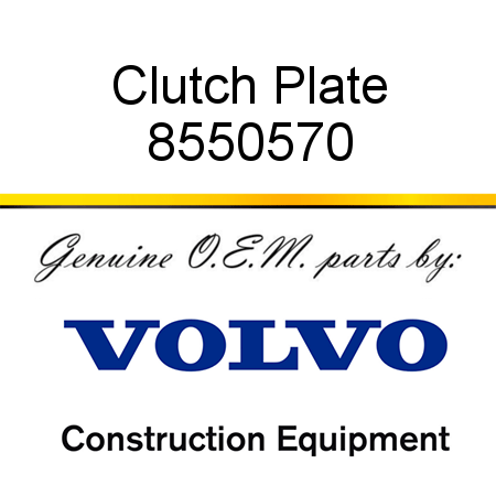 Clutch Plate 8550570