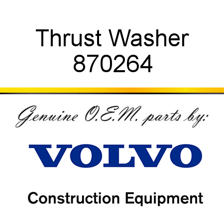 Thrust Washer 870264
