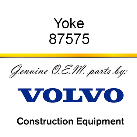 Yoke 87575