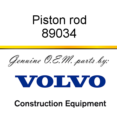 Piston rod 89034