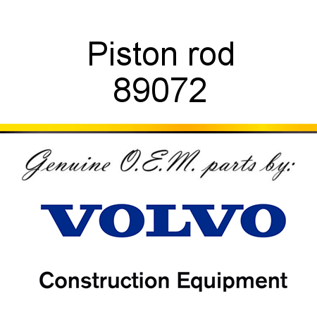 Piston rod 89072