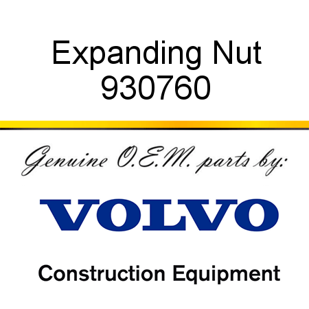 Expanding Nut 930760