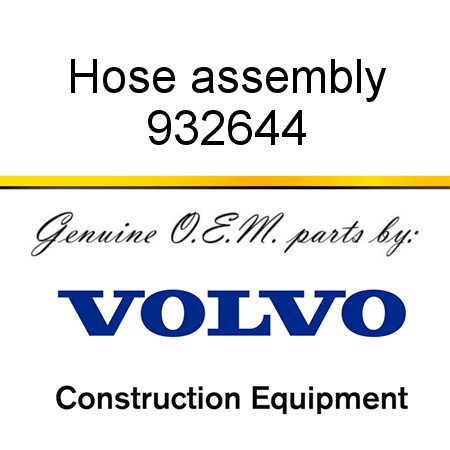 Hose assembly 932644
