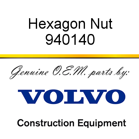 Hexagon Nut 940140
