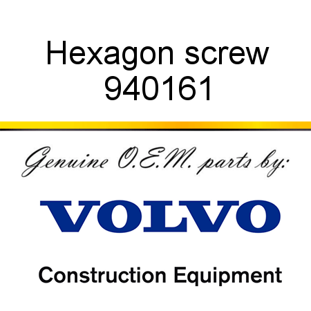 Hexagon screw 940161