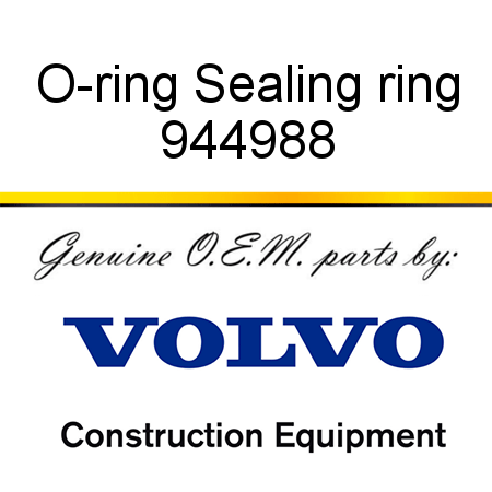 O-ring, Sealing ring 944988