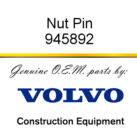 Nut, Pin 945892