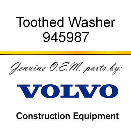 Toothed Washer 945987