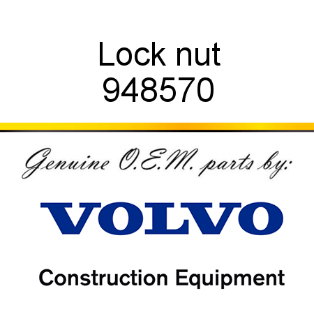 Lock nut 948570