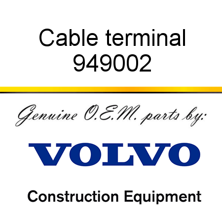 Cable terminal 949002