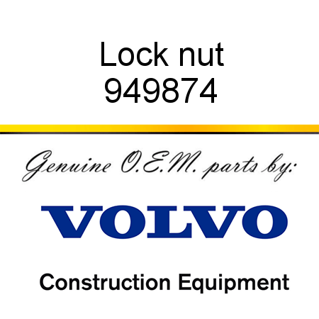Lock nut 949874