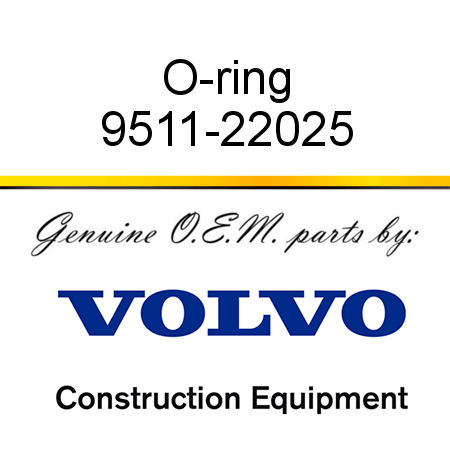 O-ring 9511-22025