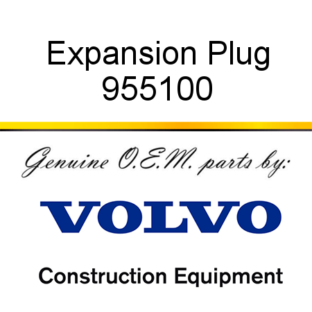 Expansion Plug 955100