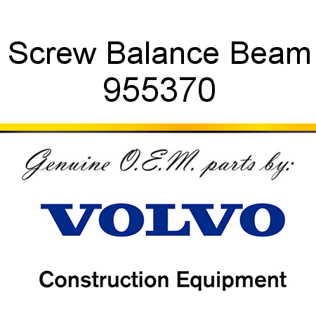 Screw, Balance Beam 955370