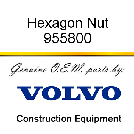 Hexagon Nut 955800