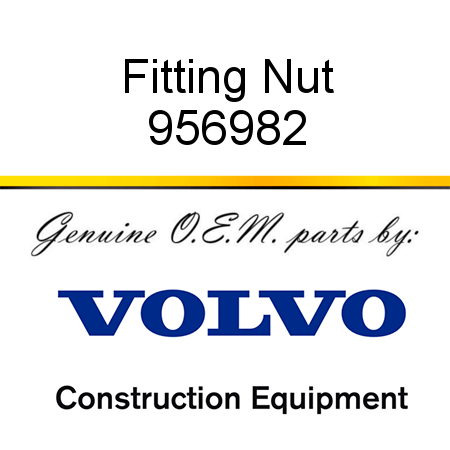 Fitting Nut 956982