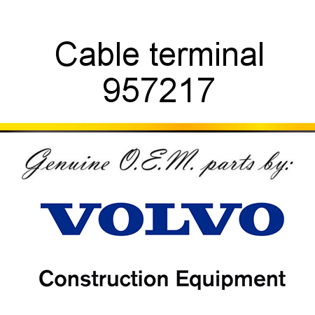Cable terminal 957217