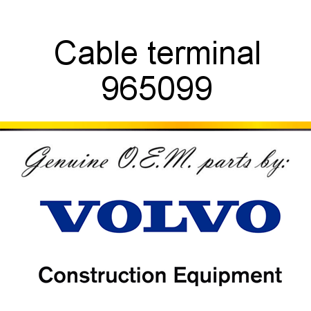 Cable terminal 965099