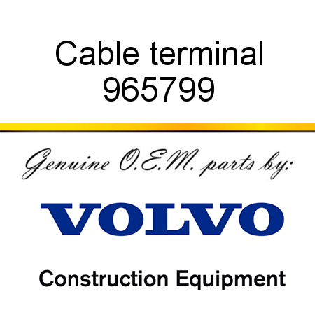 Cable terminal 965799