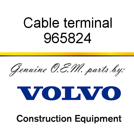 Cable terminal 965824