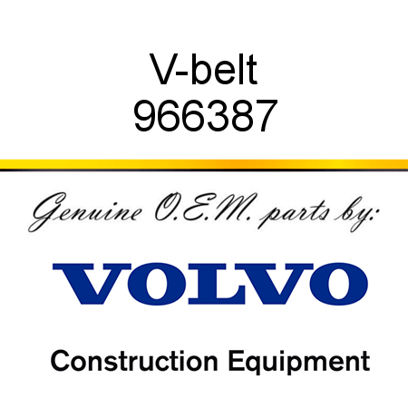 V-belt 966387