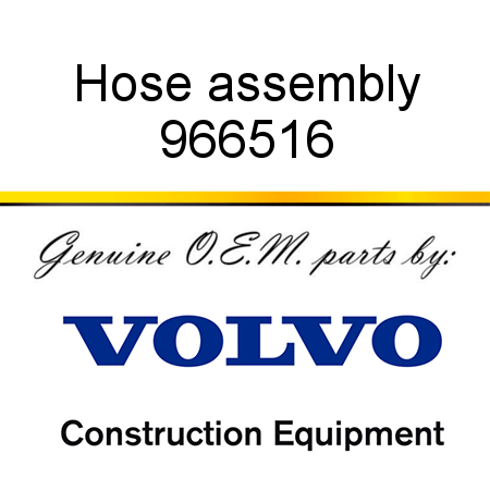 Hose assembly 966516