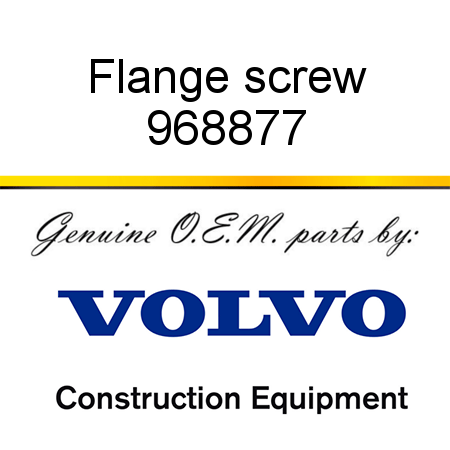 Flange screw 968877