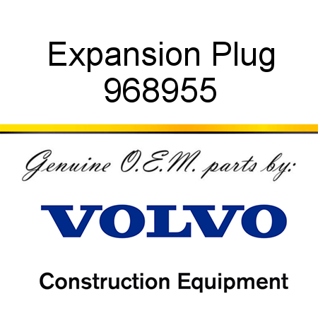 Expansion Plug 968955