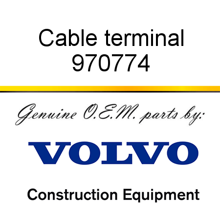 Cable terminal 970774
