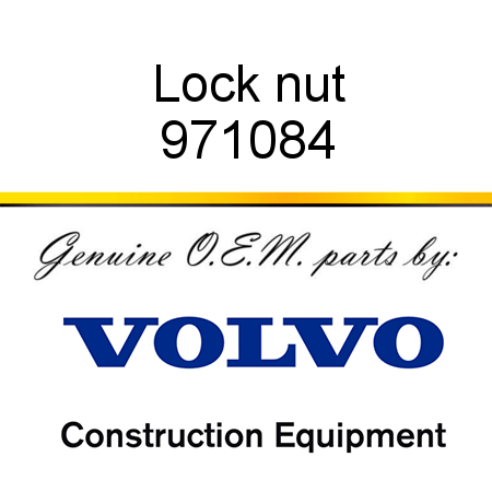Lock nut 971084