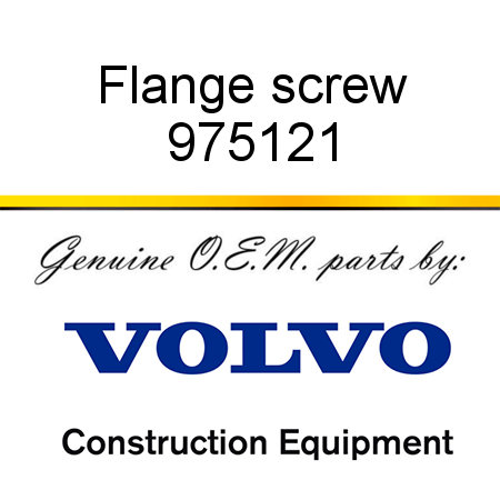 Flange screw 975121