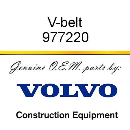 V-belt 977220