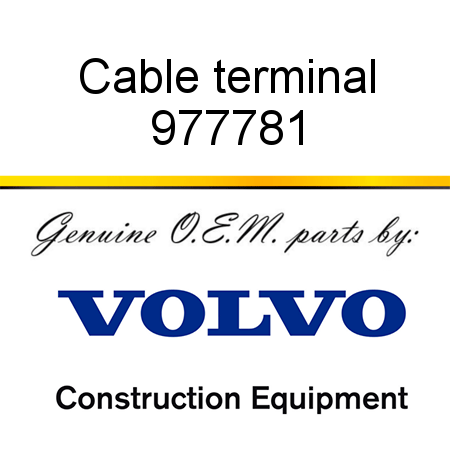 Cable terminal 977781