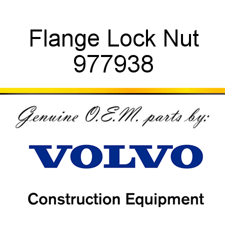 Flange Lock Nut 977938