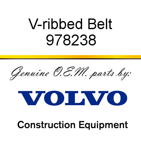 V-ribbed Belt 978238