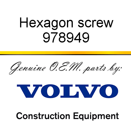 Hexagon screw 978949