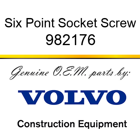 Six Point Socket Screw 982176