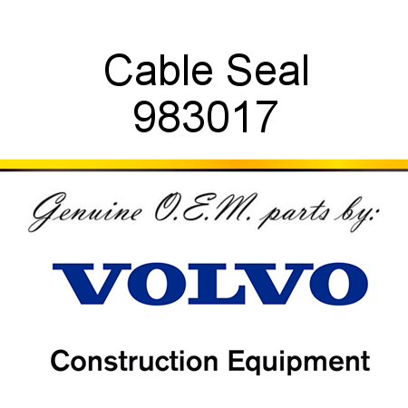 Cable Seal 983017
