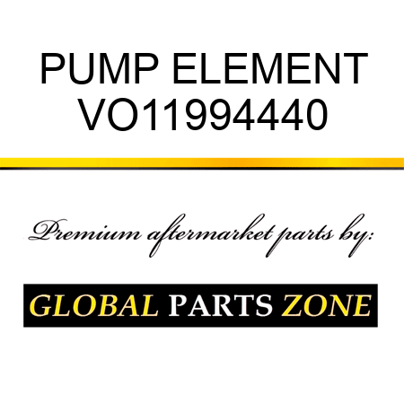 PUMP ELEMENT VO11994440