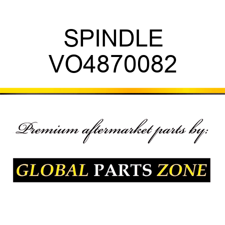 SPINDLE VO4870082