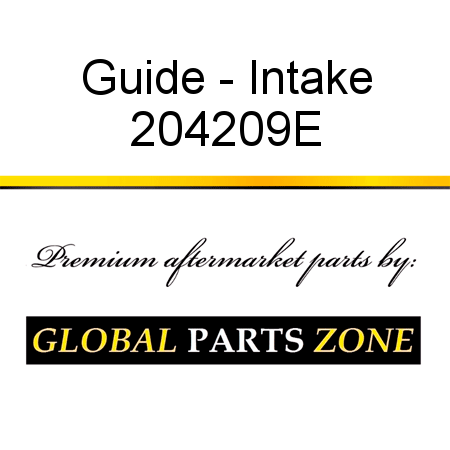 Guide - Intake 204209E