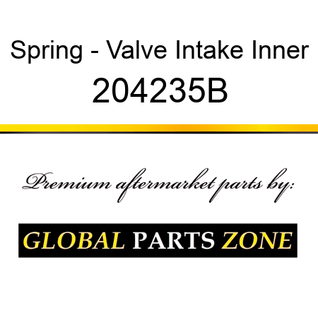 Spring - Valve Intake Inner 204235B